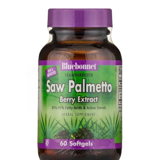 Bluebonnet Nutrition Saw Palmetto Berry Extract - 60 Softgels