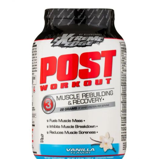 Bluebonnet Nutrition Extreme Edge Post Workout, Vanilla Flavor - 2.25 lb (1020 Grams)