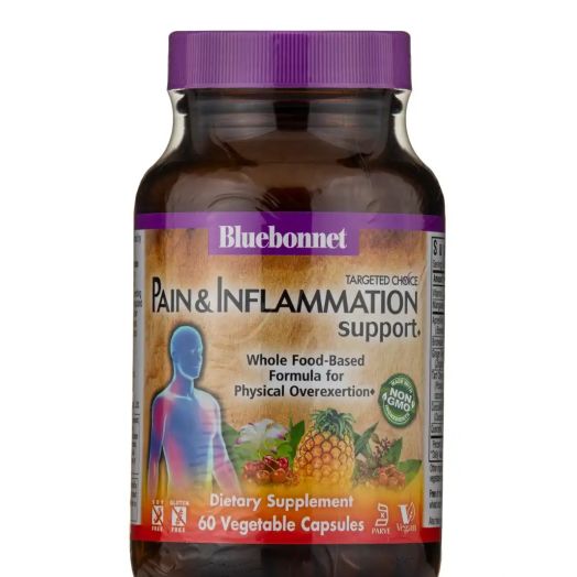 Bluebonnet Nutrition Targeted Choice Pain & Inflammation Support - 60 Vegetable Capsules