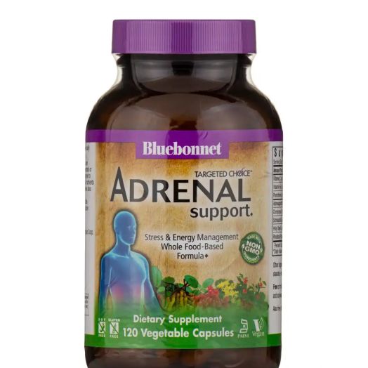 Bluebonnet Nutrition Targeted Choice Adrenal Support - 120 Vegetable Capsules