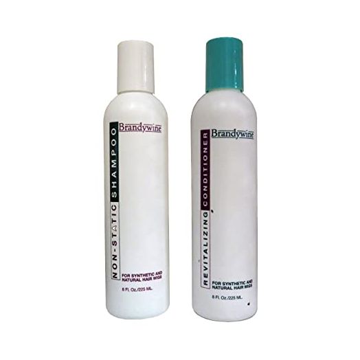 Brandywine Non Static Shampoo & Revitalizing Conditioner 8 Ounce., Bundle 2 items (Value Pack)
