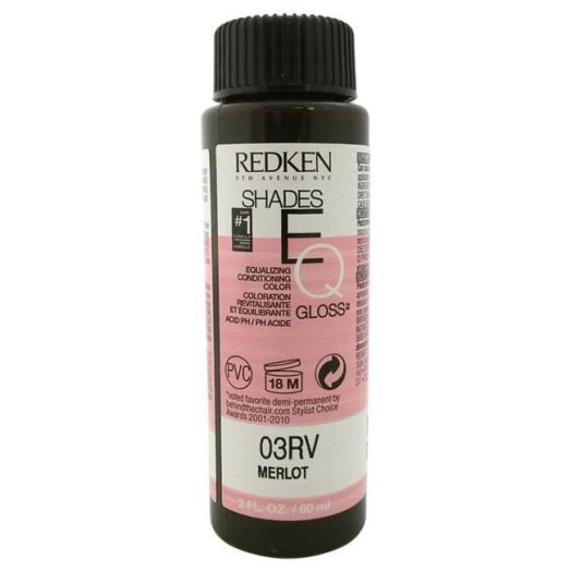 Redken Shades Eq Hair Color Gloss, 03Rv, Merlot, 2 Oz
