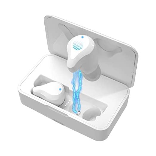 True Wireless Earbuds Bluetooth 5.2 aptX Armatrured Dynamic Speaker Touch Control Deep Bass in Ear w/Mic CVC8.0 Noise Cancelling Headphone USB C Fast Charging