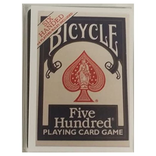Bicycle Six Handed 500 Card Deck