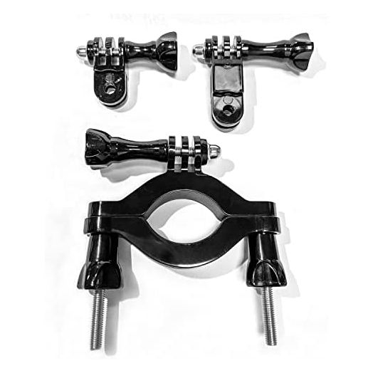 Haoyou Bicycle Handlebar/Motorcycle/Ski Pole Mount for Gopro Hero 10 9 8 7 6 5 4 3+ 3 DJI Osmo Action AKASO Insta360 Action Camera