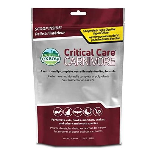 Oxbow Animal Health Critical Care, Carnivore, 340 Gram Bag (529.15010.3)