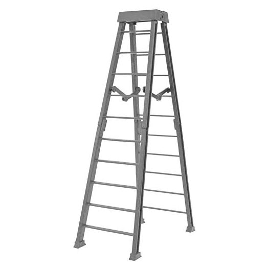 Large 10 Inch Breakaway Gray Ladder for Wrestling Action Figures