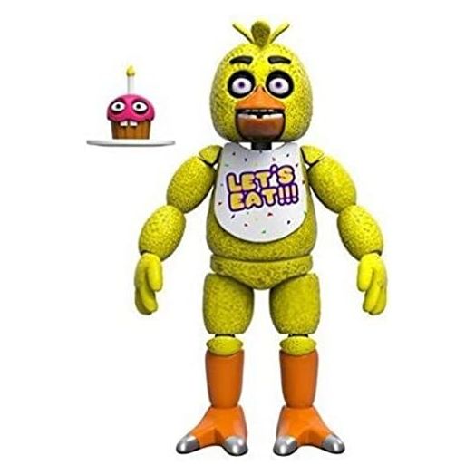 Funko Five Nights at Freddy's Articulated Chica Action Figure, 5",Yellow