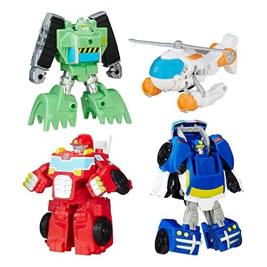 Transformers Rescue Bots Griffin Rock Team Action Figures (Amazon Exclusive)