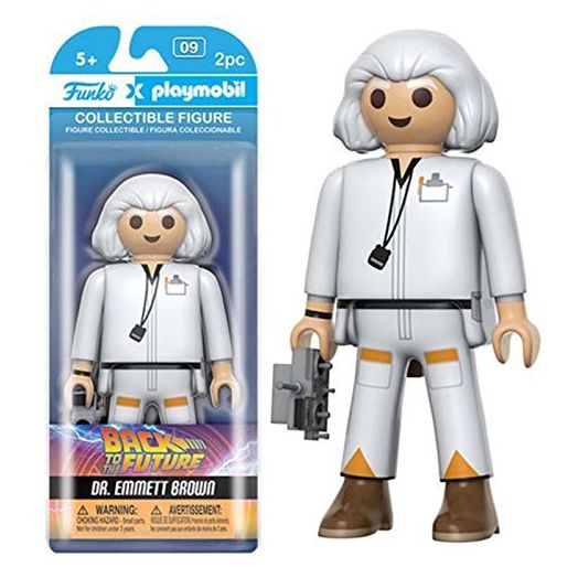 Back to the Future Doc Brown 6-Inch Playmobil Action Figure