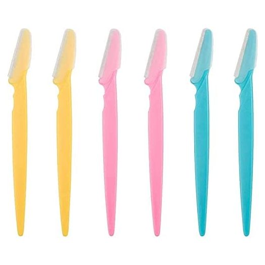 Exfoliating Dermaplaning Tool, Eyebrow Razor, Facial Dermaplane Razors Shaver with Precision Cover for Women and Men Pack of 6
