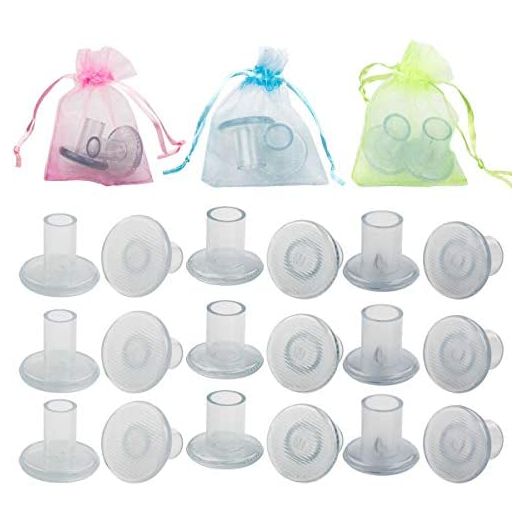 CBTONE 15 Pairs High Heel Protectors for Women's Shoes, Clear Heel Stoppers for Grass, Heel Repair Caps Covers - Perfect for Outdoor Weddings Events (Small/Middle/Large)