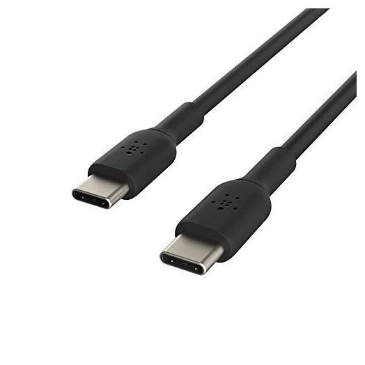 Belkin Boost Charge USB-C to USB-C Cable (USB Type-C Fast Charge Cable for Samsung, Pixel, iPad Pro and More) 2 m, Black