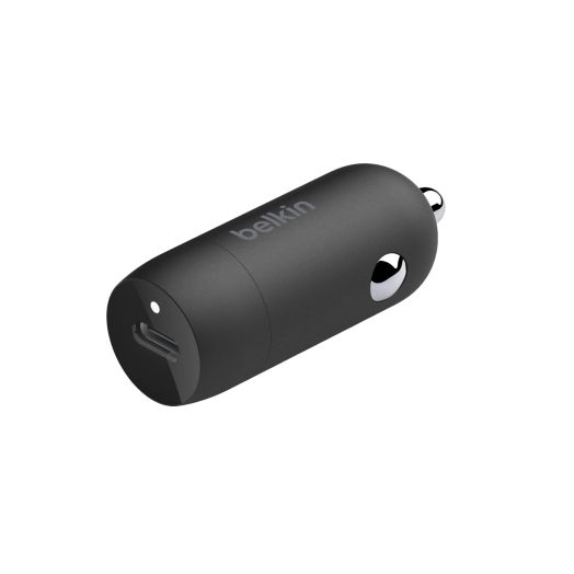 Belkin BoostCharge™ 30W Fast Car Charger, Compact Design w/USB-C Power Delivery Port, Universal Compatibility for iPhone 14, Galaxy S23, Note Series, and More - Black