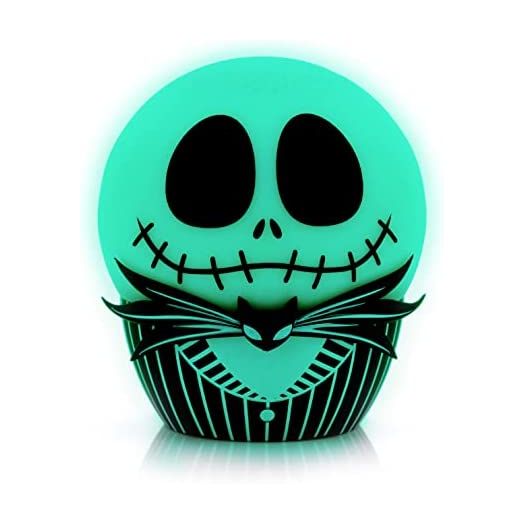 Bitty Boomers Disney: Tim Burton's The Nightmare Before Christmas - Jack Skellington - Glow in The Dark - Mini Bluetooth Speaker