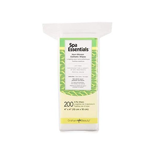 Graham Spa Essentials Nonwoven Esthetic Wipes 4 X 4, 200 Count