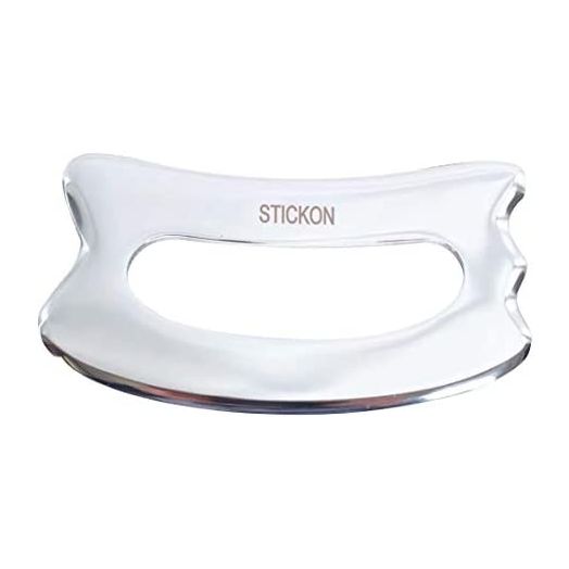 STICKON Stainless Steel Gua Sha Scraping Massage Tool, IASTM Tools Great Soft Tissue Mobilization Tool (STICKON-05)