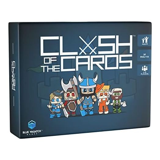 Blue Wasatch Games Clash of The Cards Card Game - Match, Collect, and Battle for Armies, Use Action Cards to Protect and Attack. Fun for Adults, Teens, and Kids.