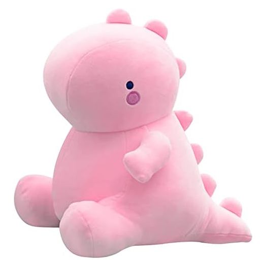 Cute Dinosaur Plush Toys, 11.8inch Soft Fat Dino Plushie Toy Dolls, Dinosaur Stuffed Animal Dino Plush, Birthday Gifts for Kids Girls Boys (11.8inch/30cm, Sweet Pink)