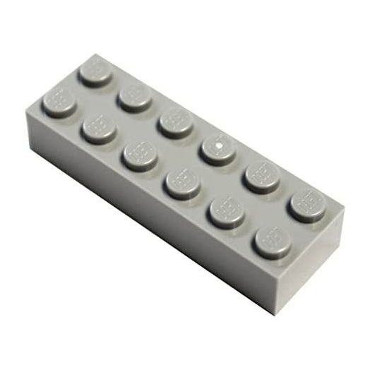 LEGO Parts and Pieces: Light Gray (Medium Stone Grey) 2x6 Brick x20