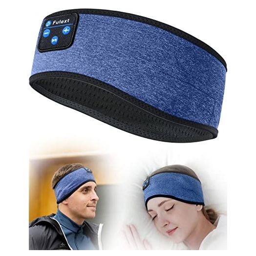 Sleep Headphones,Headband Headphones 10Hrs Bluetooth Headband with Cozy Earbuds Comfortable Sleeping Headphones for Side Sleepers, Sleep & Lounge Gift Idea for Women Men