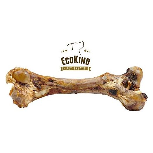 EcoKind Dog Bone Giant Femur Bone for Dogs | 1 Bone | Long Lasting Mammoth Dog Bones for Aggressive Chewers, Rawhide Free Healthy Dog Treat, Large Bones, Digestible Dog Chews & USDA Certified