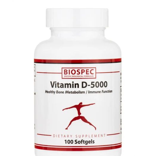 BioSpec Vitamin D-5000 - 100 Softgels