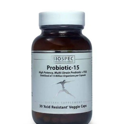 BioSpec Probiotic-15 - 30 Veggie Capsules