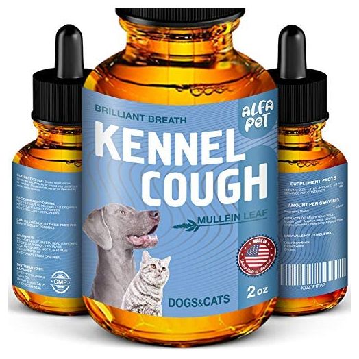Dog Cough - Kennel Cough - Dog Allergy Relief - Supplements For Dogs & Cats Health - Allergy Relief Immune Supplement for Dogs - for Dry, Wet & Barkly Pet Cough - Suitable For All Sizes