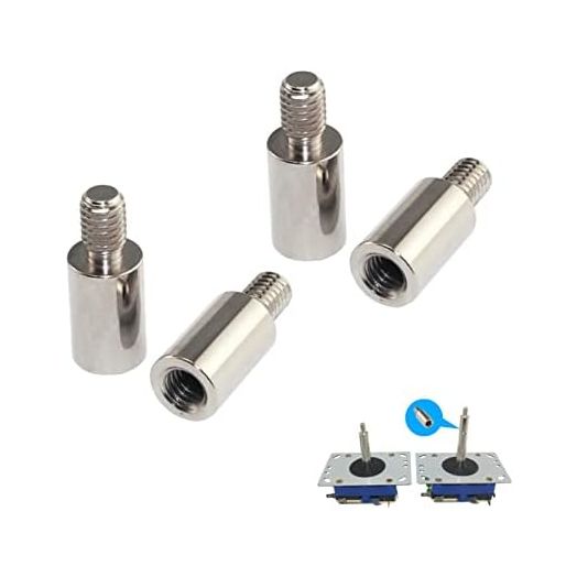 Arcade Game Joystick Extender 4 Pcs 15mm Arcade Cabinet Control Accessories, Make The Arcade Joystick Longer