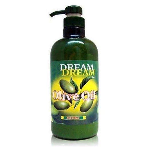 Dream Olive Oil Lotion for Body, Hands and Feet; Creates Smooth, Non-Greasy, Delectable, Calming, Emollient Long Lasting Smell for Dry Skin; Popular Use in Nail Salons & Spas - 750ml