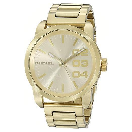 Diesel Men's DZ1466 Double Down Gold Watch