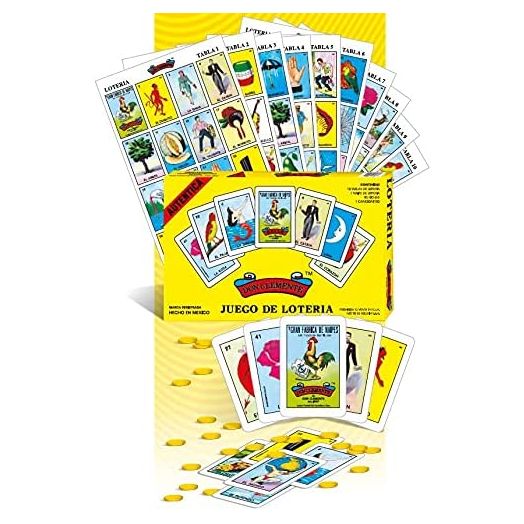 Don Clemente Authentic Loteria Card Game Gift Box Set