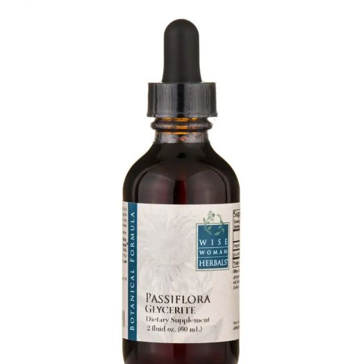 Wise Woman Herbals Passiflora Glycerite (Passionflower) - 2 fl. oz (60 ml)