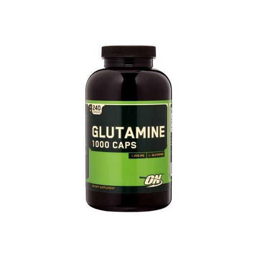 Optimum Nutrition Glutamine 1000 MG Capsules, 240 Ct