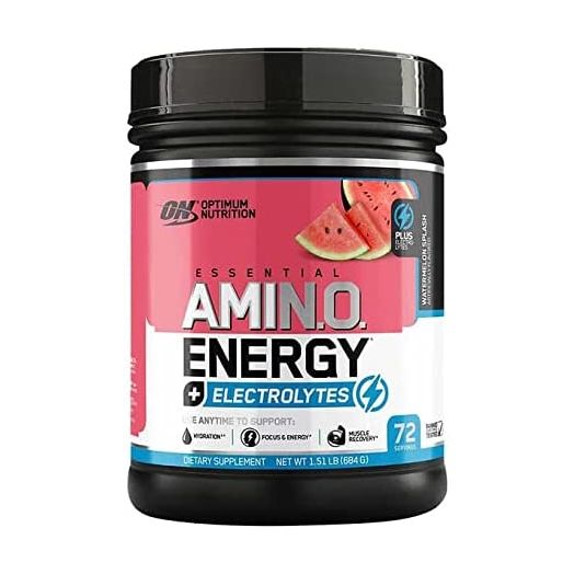Optimum Nutrition WATERMELON SPLASH AMINO ENERGY ELECTROLYTES 1.51 LB 72 SERVINGS