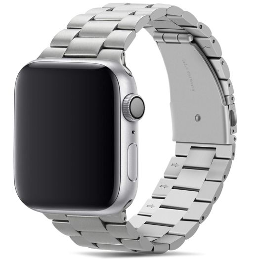 Tasikar Band Compatible with Apple Watch Band 49mm 45mm 44mm 42mm Premium Stainless Steel Metal Replacement Strap Compatible with Apple Watch Ultra 2 Ultra Series 9 8 7 6 5 4 3 2 1 SE, Silver