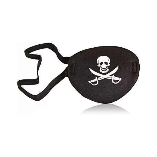 Pirate Eye Patch Skull Crossbone Eye Patch Eye Mask for Halloween Lazy Eye
