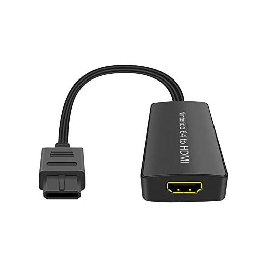 Nintendo64 To HDMI Converter, HD Link Cable N64 To a New HDMI TV, Plug and Play, Restore Game Screen