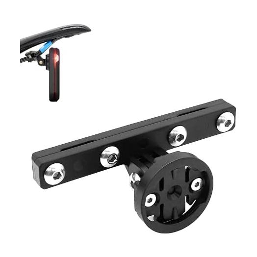 Thinvik Varia Mount Compatible for Garmin,Adjustable Varia Bike Mount.Compatible with Garmin Varia Rearview Radar RTL510,Taillight,Gopro Camera.for Bicycle Saddle, Bike Seat Bow Mount Holder