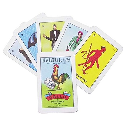 Original Mexican Loteria Deck, Bingo Game Deck of Cards