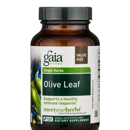 Gaia Herbs Olive Leaf - 120 Vegan Liquid Phyto-Caps