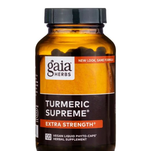 Gaia Herbs Turmeric Supreme: Extra Strength - 120 Vegan Liquid Phyto-Caps