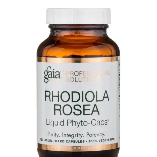 Gaia Herbs Professional Solutions Rhodiola Rosea - 120 Liquid-Filled Capsules