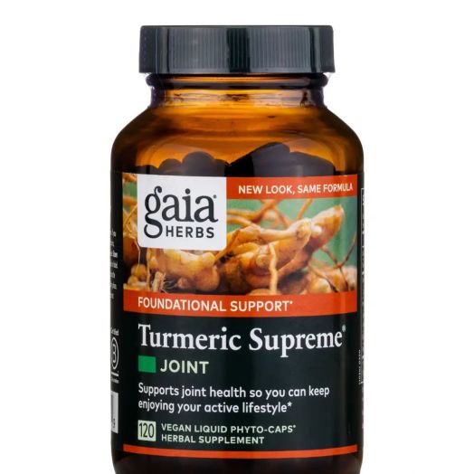 Gaia Herbs Turmeric Supreme: Joint - 120 Vegan Liquid Phyto-Caps