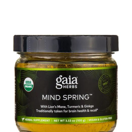 Gaia Herbs Mind Spring - 3.5 oz (100 Grams)