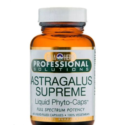 Gaia Herbs Professional Solutions Astragalus Supreme - 60 Vegetarian Liquid-Filled Capsules