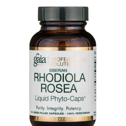 Gaia Herbs Professional Solutions Rhodiola Rosea (Siberian) - 60 Liquid-Filled Capsules