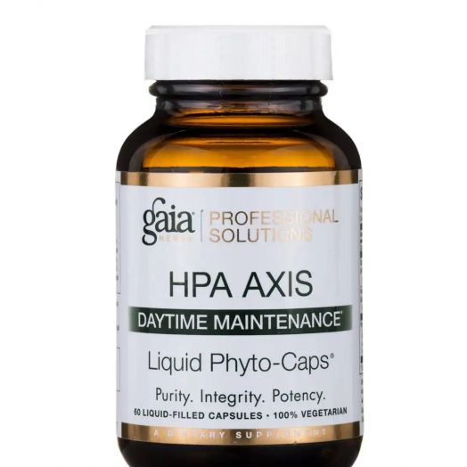 Gaia Herbs Professional Solutions HPA Axis: Daytime Maintenance - 60 Vegetarian Liquid-Filled Capsules