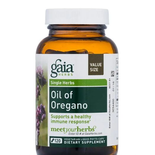 Gaia Herbs Oil of Oregano - 120 Vegan Liquid Phyto-Caps